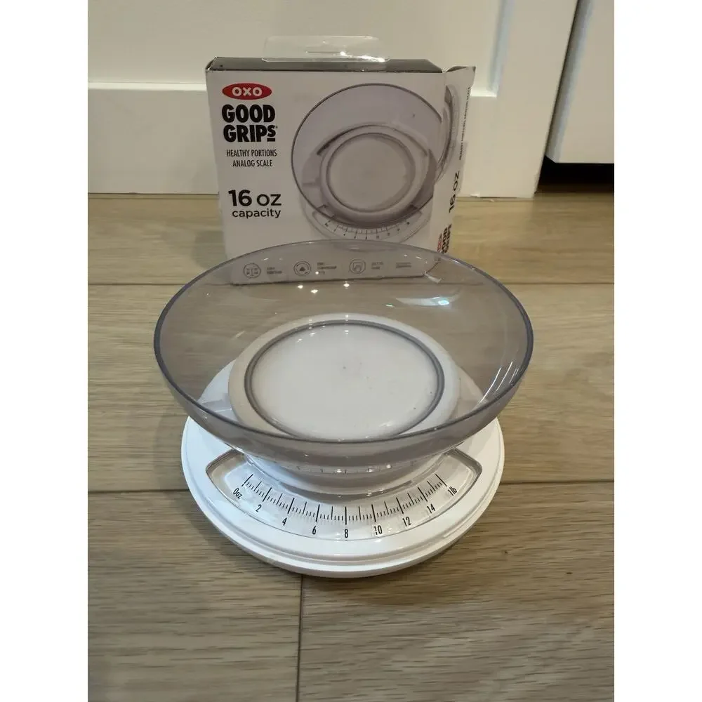 OXO Good Grips Healthy Portions, Analog Scale With Weight Capacity 16oz